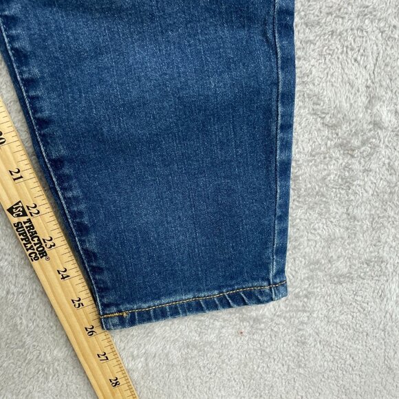 NEW Calvin Klein Women's Size 16/33 High Rise Skinny Ankle Jeans Blue J1082 - Picture 5 of 11